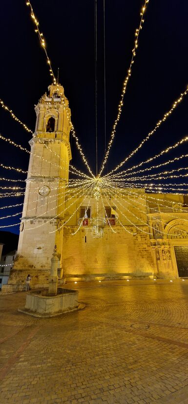 Christmas in Torre La Mata under the palm trees